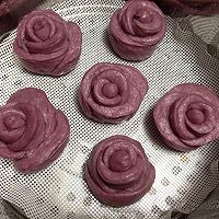 玫瑰紫薯馒头的做法图解18