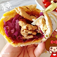 快手早餐 | 照烧鸡肉卷饼的做法图解11