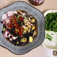 超好吃的豆豉蒸粉肠的做法图解5