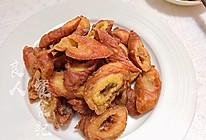 【炸大肠】酥香！酒店的标准美味！的做法