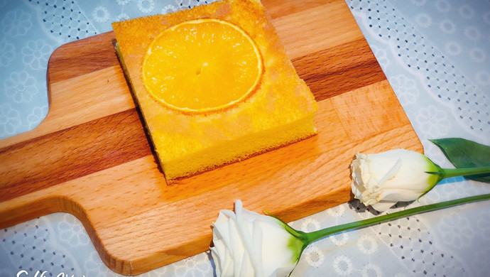 香橙海绵蛋糕