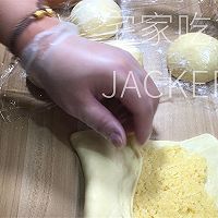 奶香椰蓉面包卷，一次发酵，易出膜超蓬松，浓浓椰香和奶香味。的做法图解14