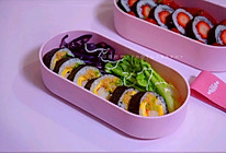 简单快手又超有有颜值的双拼寿司#带着零食去旅行！#的做法