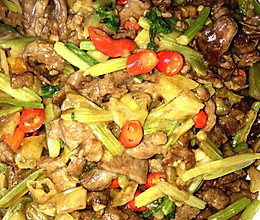 野山椒牛肉的做法