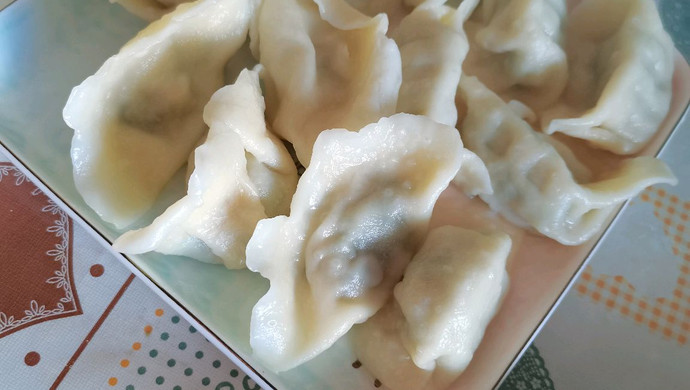 芹菜香菇猪肉饺子