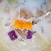 #夏日撩人滋味#清凉解暑的海石花芋圆小甜品的做法图解11