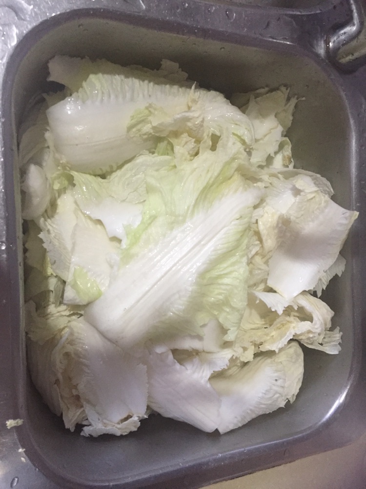 私房韩式辣白菜的做法图解1