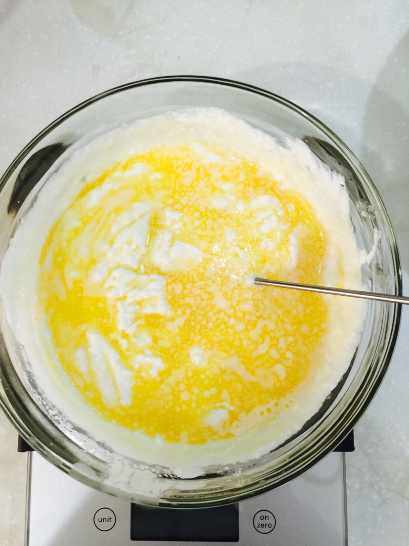 日式轻乳酪 cheesecake（8寸低糖自制干酪低脂）的做法图解3