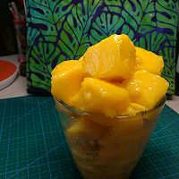 橙子芒果酸奶奶昔的做法图解2