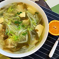 清肠刮脂汤—白菜海带冻豆腐汤的做法图解8