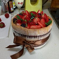 【草莓夏洛特蛋糕】#豆果5周年#的做法图解28