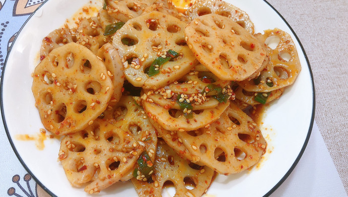 凉拌藕片