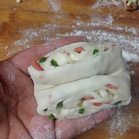 椒盐火腿葱香卷#柏翠辅食节-营养佐餐#的做法图解13