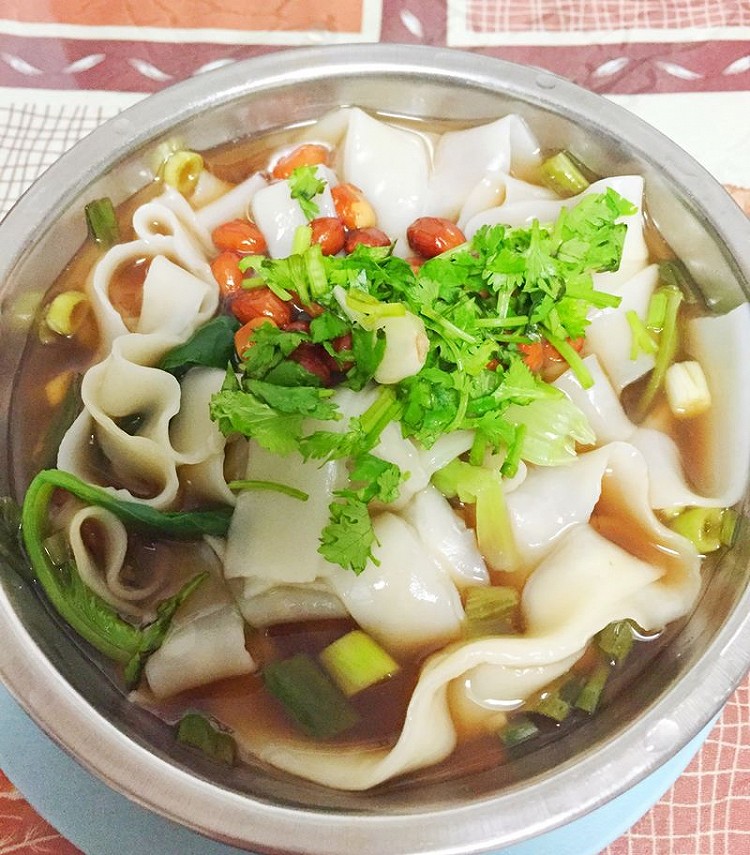 快手酸汤面的做法