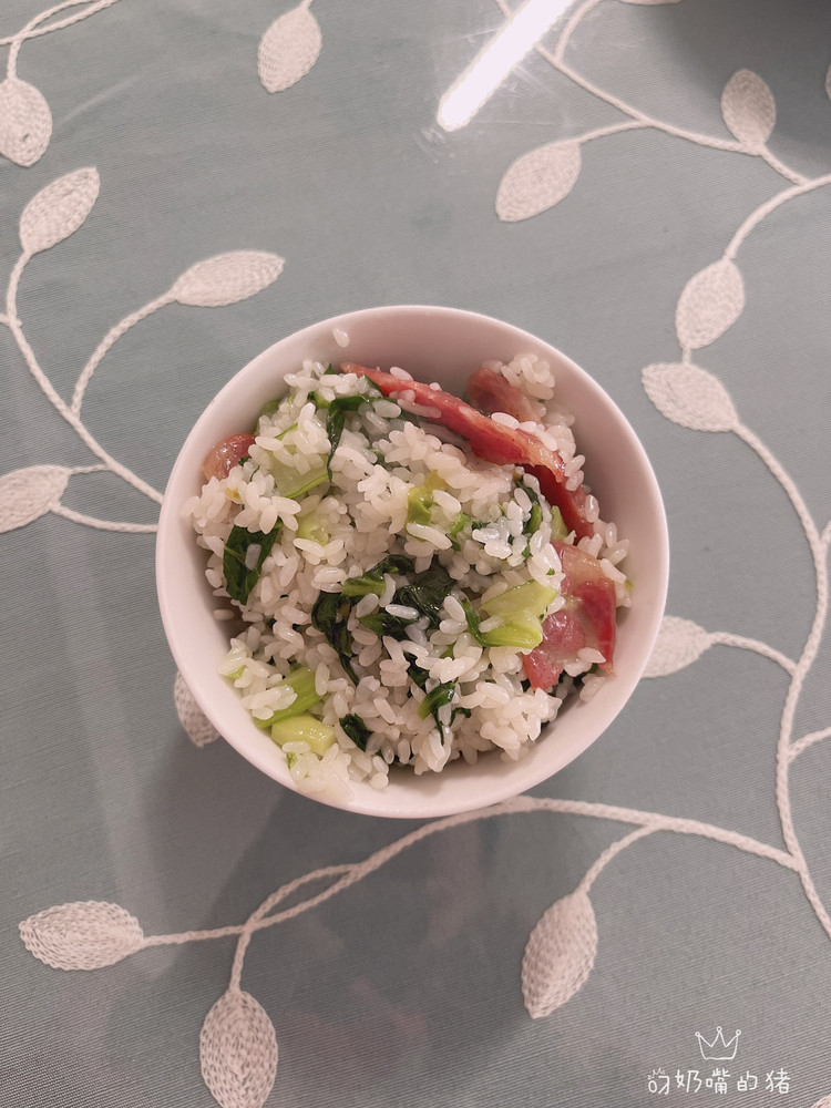 香肠菜饭的做法