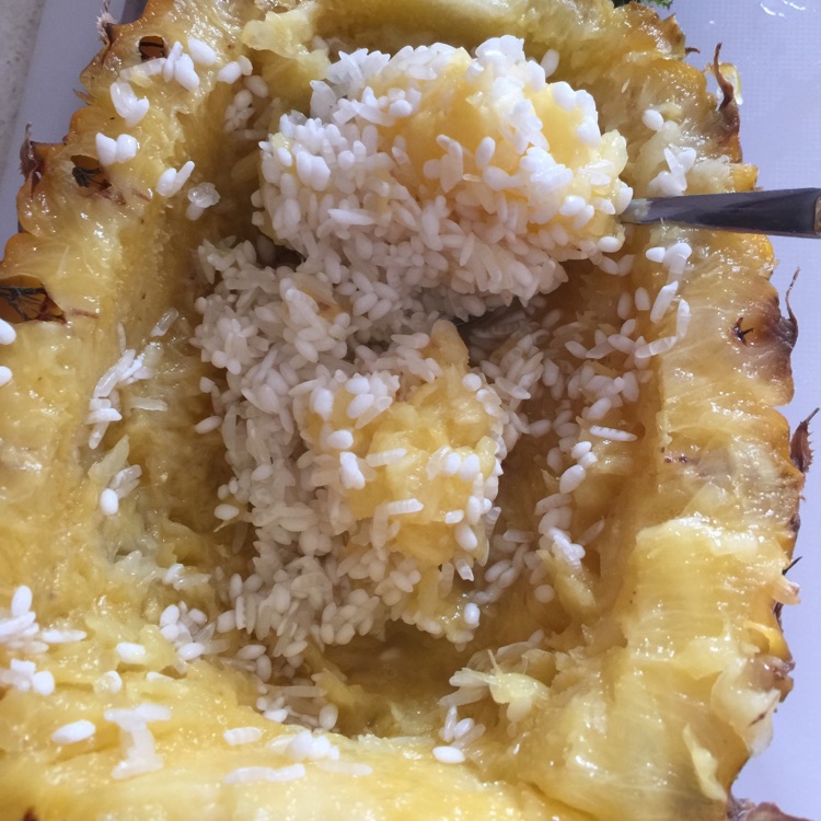 菠萝饭的做法图解8
