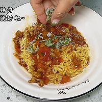 #夏日吃货嘉年华#番茄肉酱拌面的做法图解8