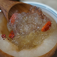 润肺止咳雪梨川贝炖燕窝的做法图解10