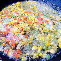 #刘畊宏女孩减脂饮食#时蔬炒玉米粒的做法图解2