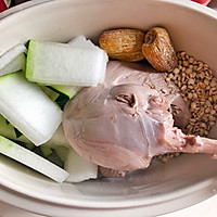 冬瓜薏米老鸭汤#以美食的名义说爱她#的做法图解4