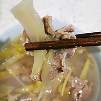 水咸菜牛肉汤的做法图解6