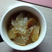 双果银耳羹的做法图解5