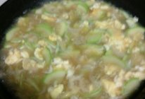 角瓜虾米鸡蛋汤的做法