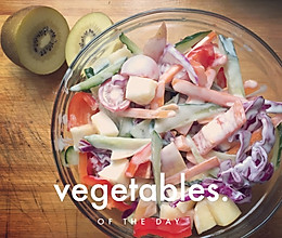 夏季减肥蔬菜水果沙拉的做法
