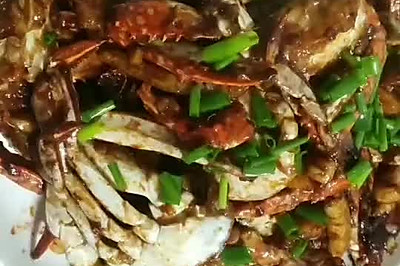 梭子蟹炒年糕