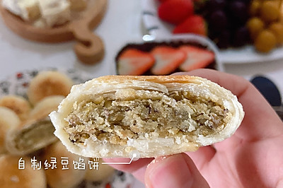 小时候的味道—＞绿豆饼