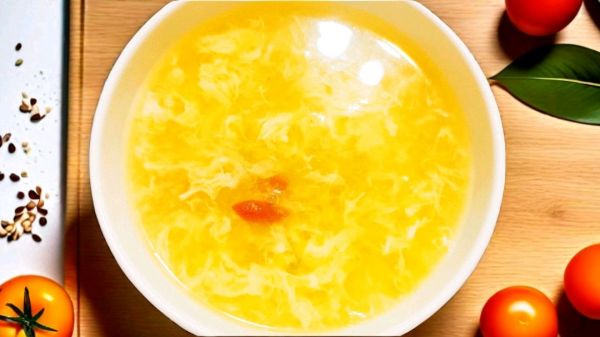 玉米鸡蛋甜汤