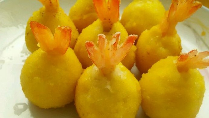 土豆虾球