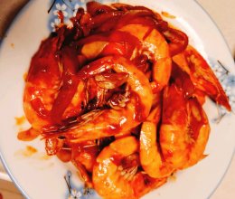 请客吃饭系列-茄汁油焖大虾的做法