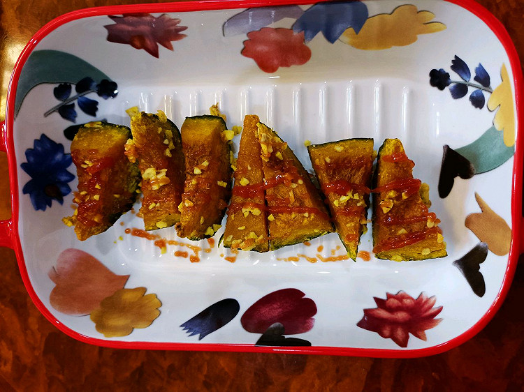 蒜香烤贝贝瓜的神仙吃法的做法