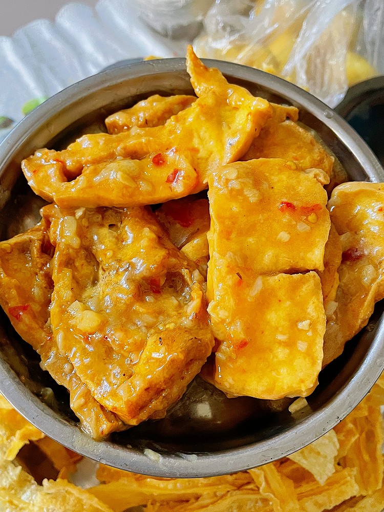 蒜香香干（豆腐）试验版的做法