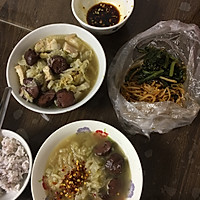 酸菜炖血肠的做法图解5
