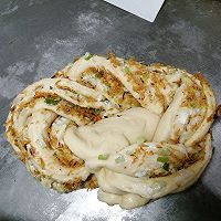 #2021创意料理组——创意“食”光#葱香肉松大土司的做法图解14