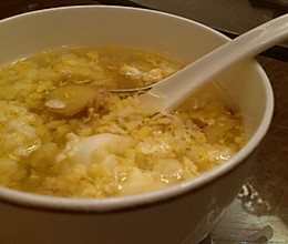 美味的夜宵——蛋花甜酒汤的做法