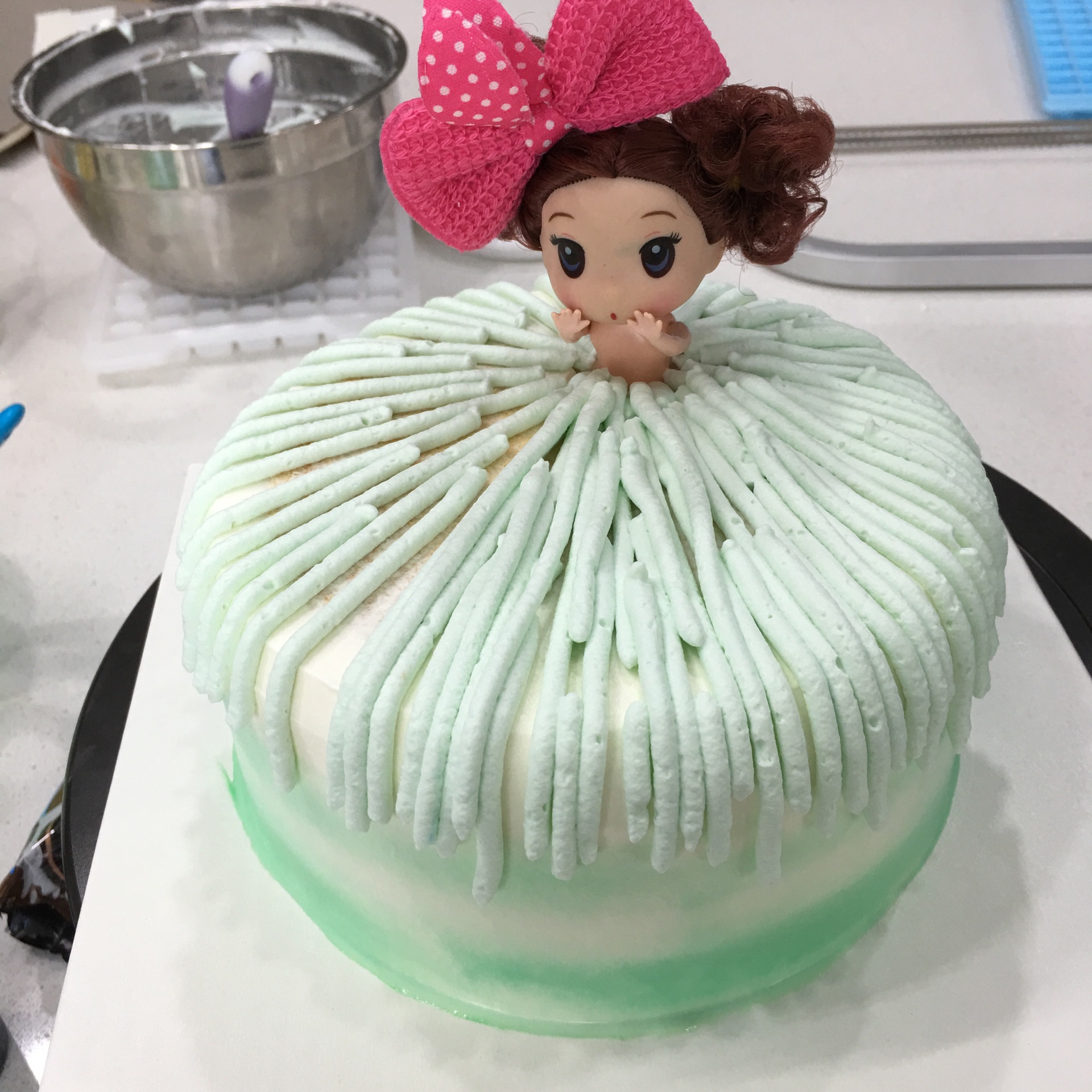 泡泡浴娃娃蛋糕怎么做_泡泡浴娃娃蛋糕的做法_豆果美食