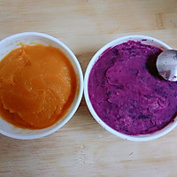 紫薯馒头（花卷）的做法图解5
