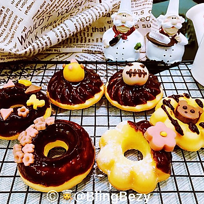 【美食魔法】和果子装饰日式糯米甜甜圈