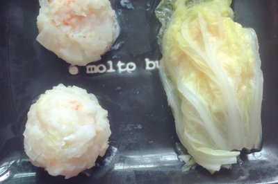 *宝宝辅食*下饭营养菜之白菜鲜虾卷➕白菜鲜虾球