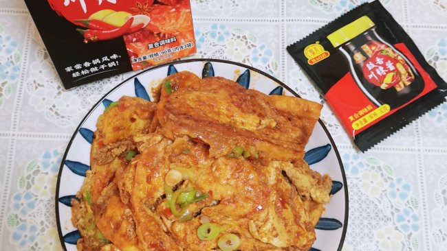 #豪吉小香风 做菜超吃香#川香锅塌豆腐的做法
