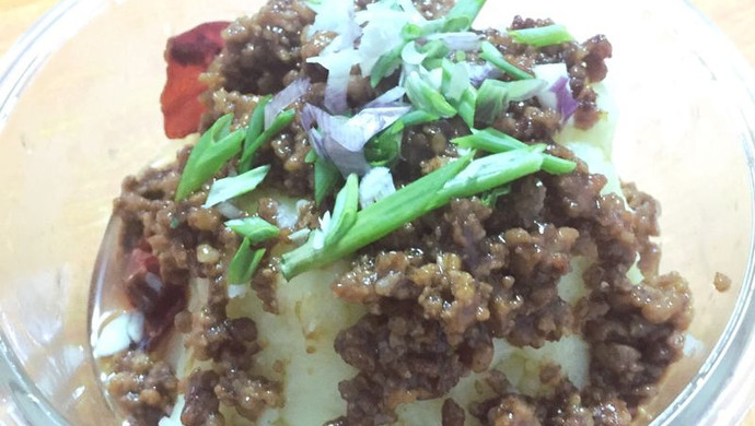 土豆泥 肉末土豆泥