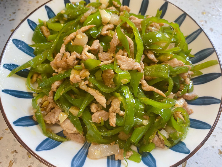 青椒肉丝的做法