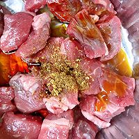 #解锁山姆牛肉的秘密#香芋烤牛肉粒的做法图解5