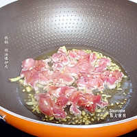 豆角炒肉的做法图解3
