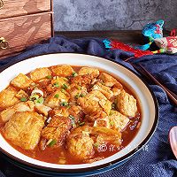 茄汁金银豆腐的做法图解14