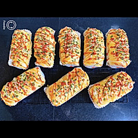 香葱肉松面包的做法图解23