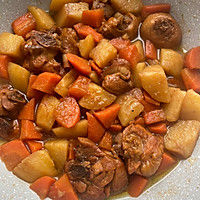 #家乡年味 鲜才够味#胡萝卜土豆炖鸡腿肉的做法图解11
